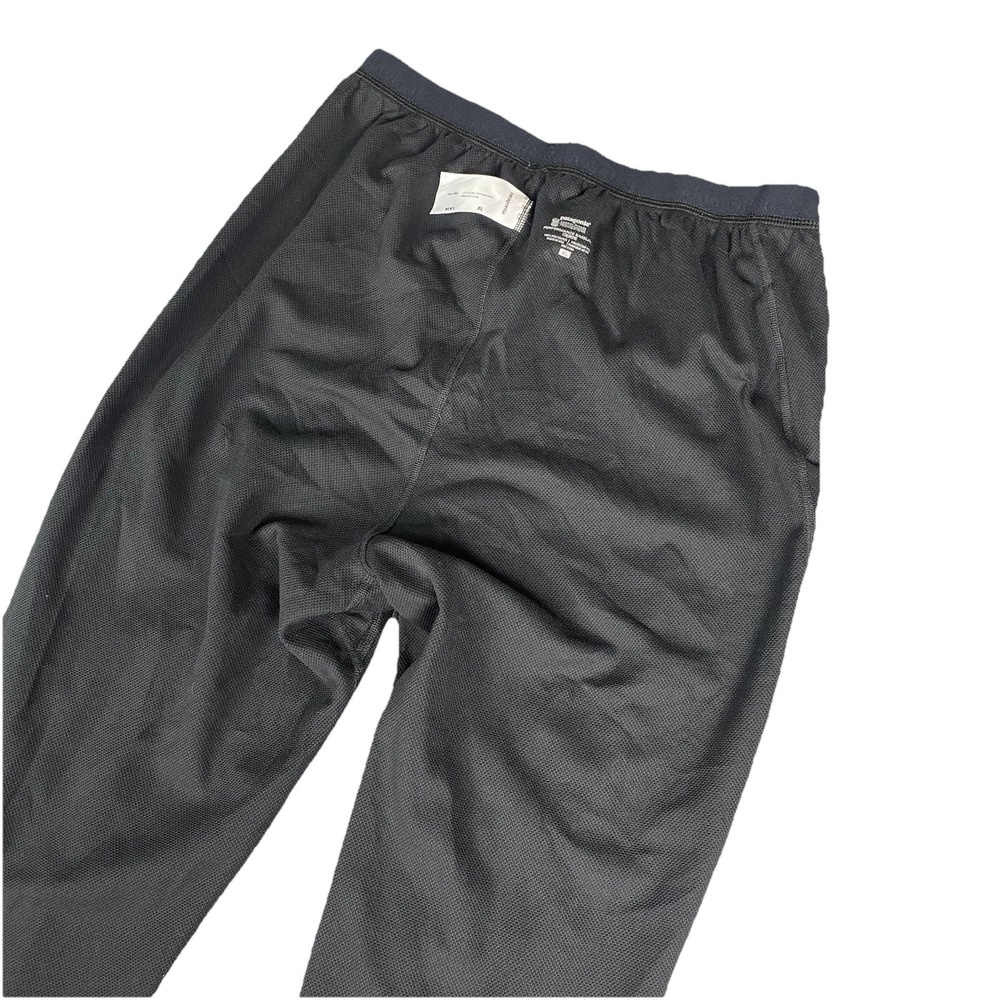 Patagonia Mens XL Black Capilene Base Layer Thermal Long Johns USA Made Vintage - Picture 9 of 14